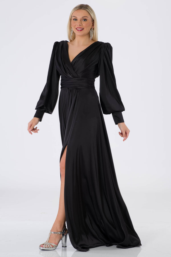 Dionne Black Evening Dress