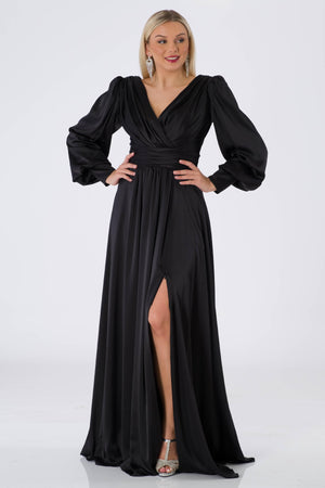 Dionne Black Evening Dress