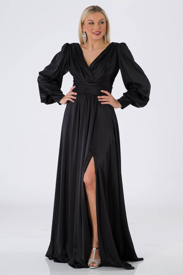 Dionne Black Evening Dress