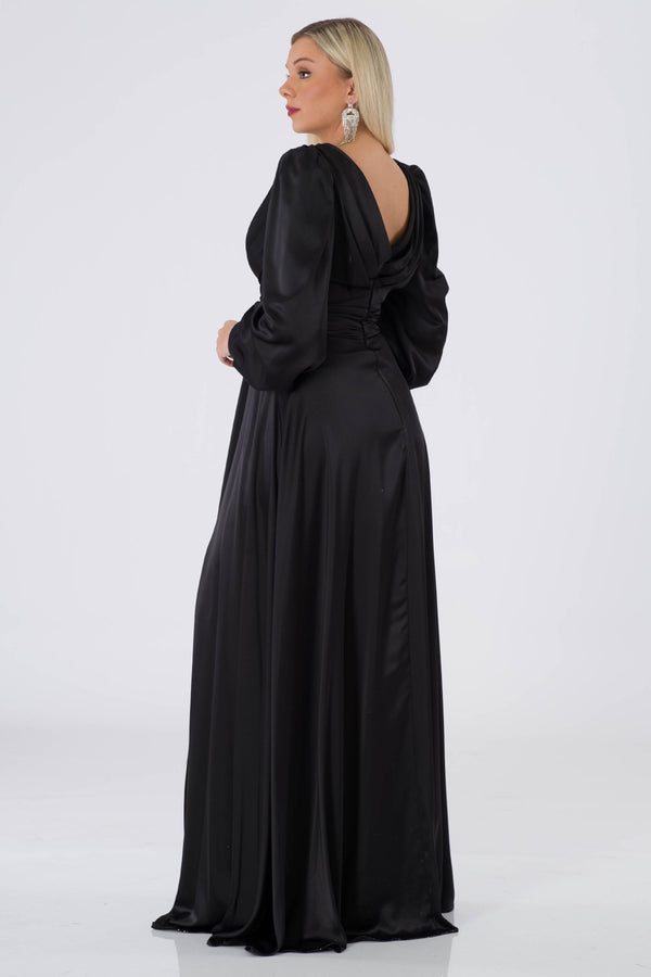 Dionne Black Evening Dress