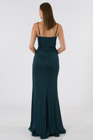 Entermont Emerald Evening Dress