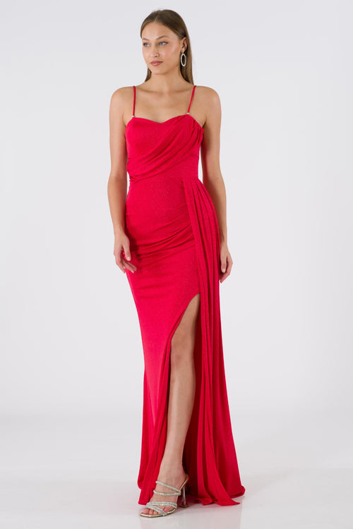 Entremont Red Evening Dress