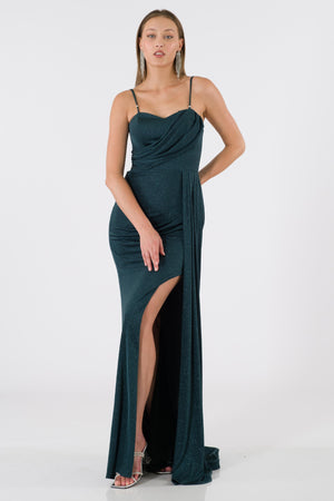 Entermont Emerald Evening Dress