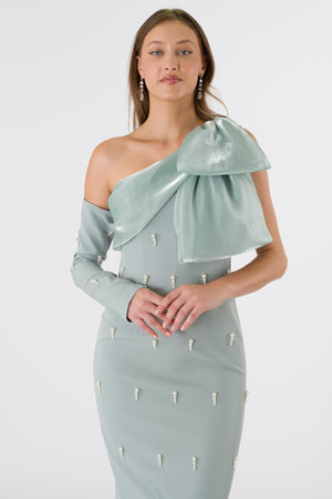 Ethora Mint Evening Dress