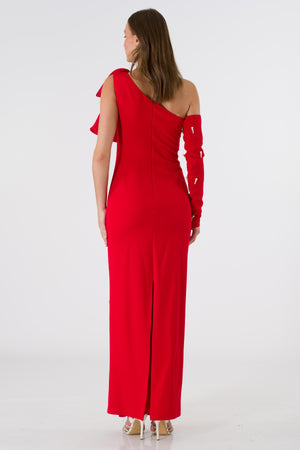 Ethora Red Evening Dress