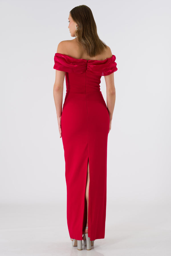 FRIBourG Red Evening Dress