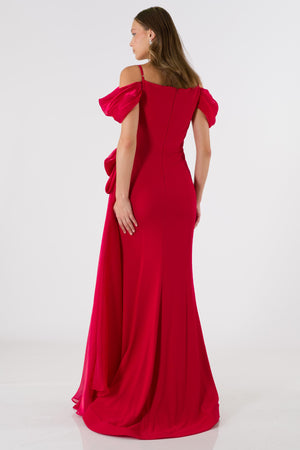 Laufen Red Evening Dress