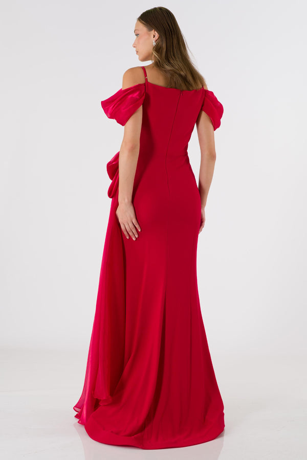 Laufen Red Evening Dress