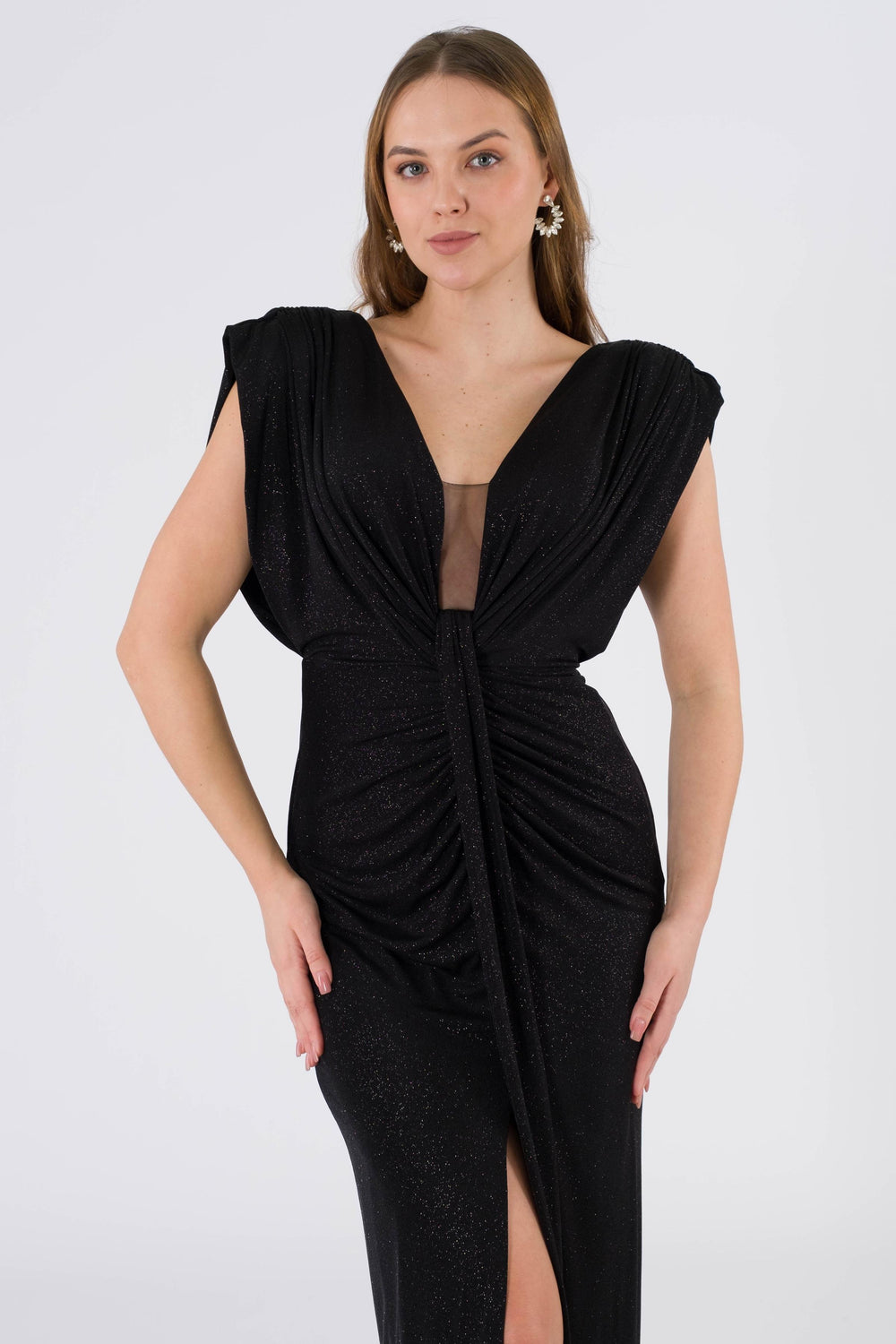 Leuven Black Evening Dress