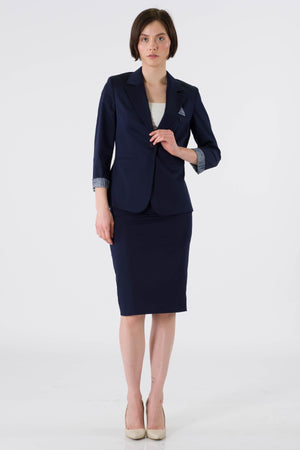 Luwero Navy Blue Office Set