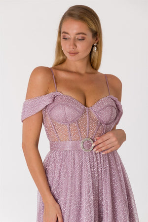 Mahur Lavender Dress Dress