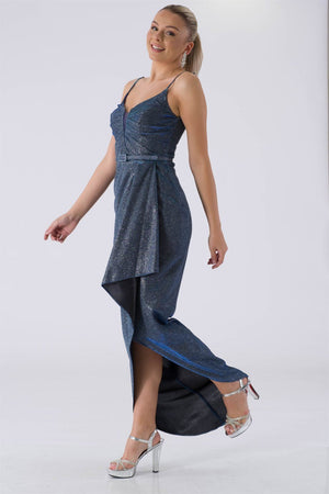 Mizu Blue Evening Dress