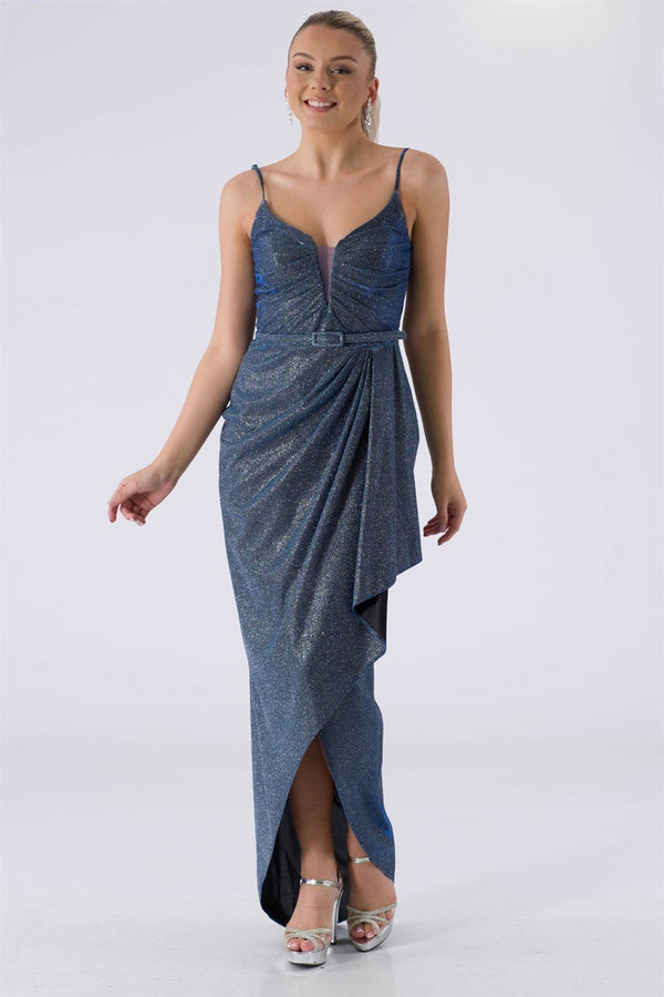 Mizu Blue Evening Dress