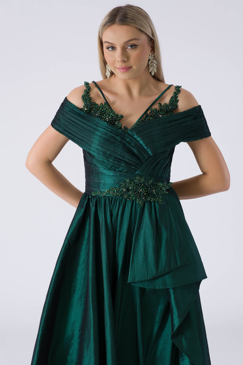 Muvua Emerald Evening Dress