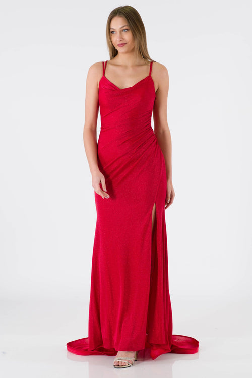 Odettela Red Evening Dress