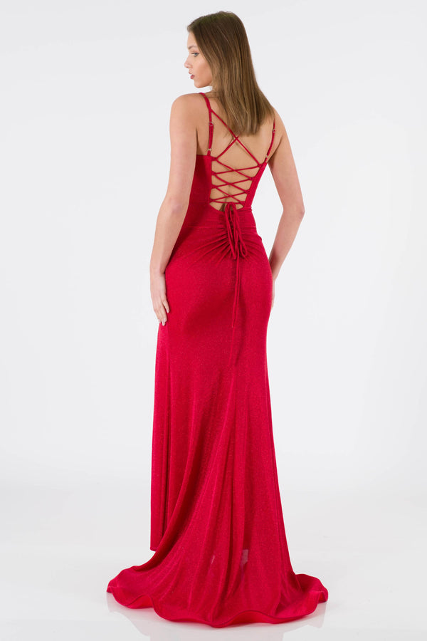 Odettela Red Evening Dress