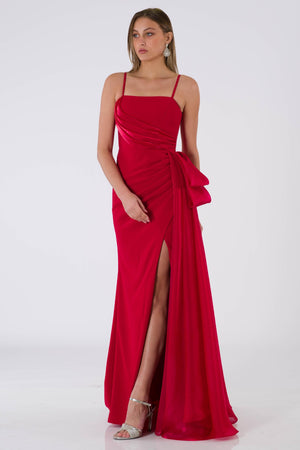 Oviedo Red Evening Dress