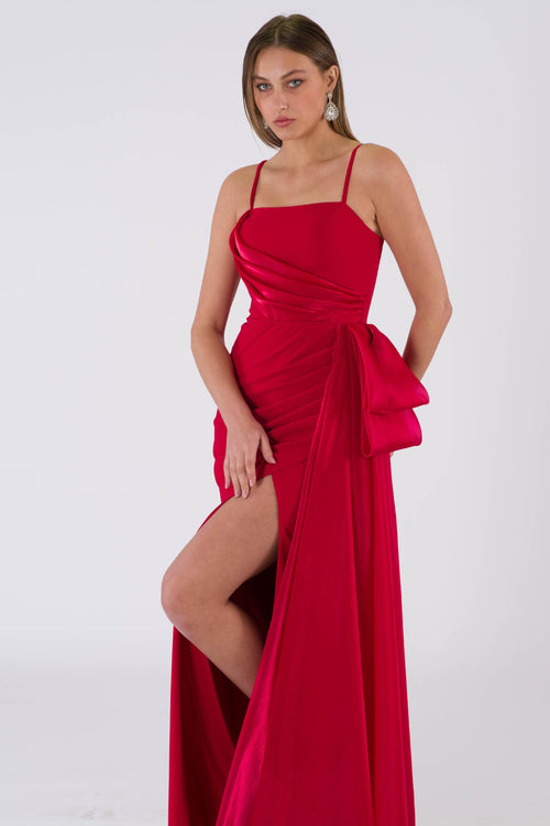 Oviedo Red Evening Dress