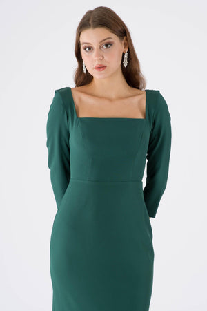 Padova Emerald Evening Dress