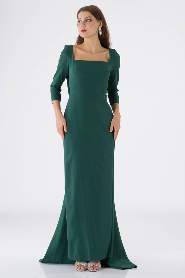 Padova Emerald Evening Dress