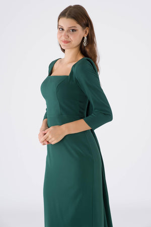 Padova Emerald Evening Dress