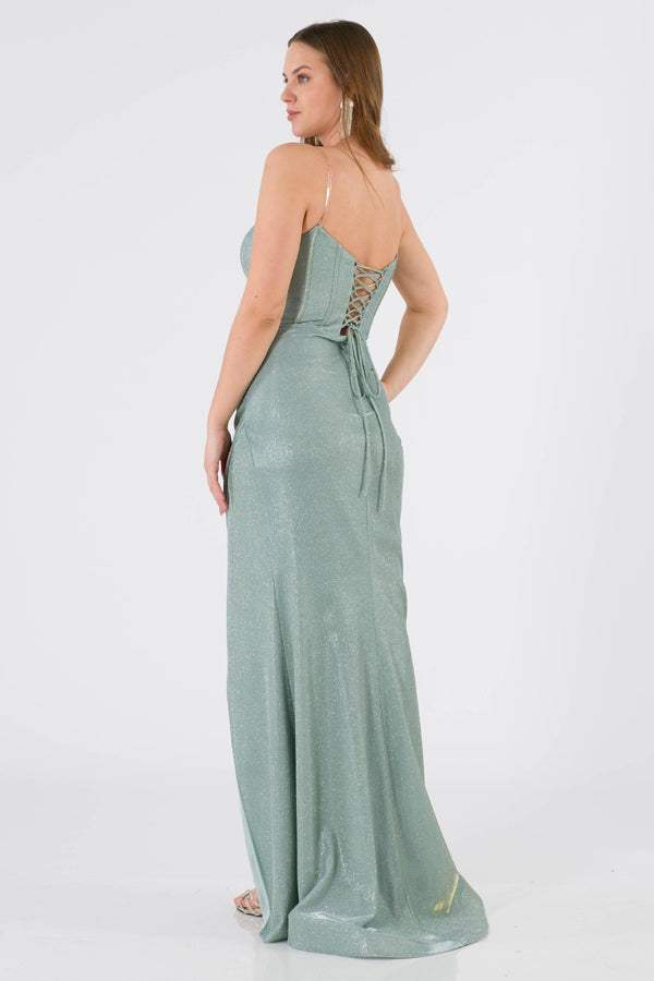 Palencia Mint Evening Dress