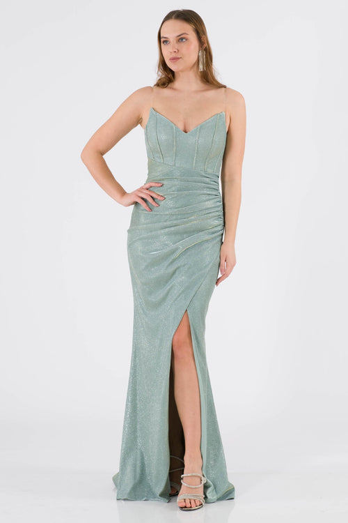 Palencia Mint Evening Dress