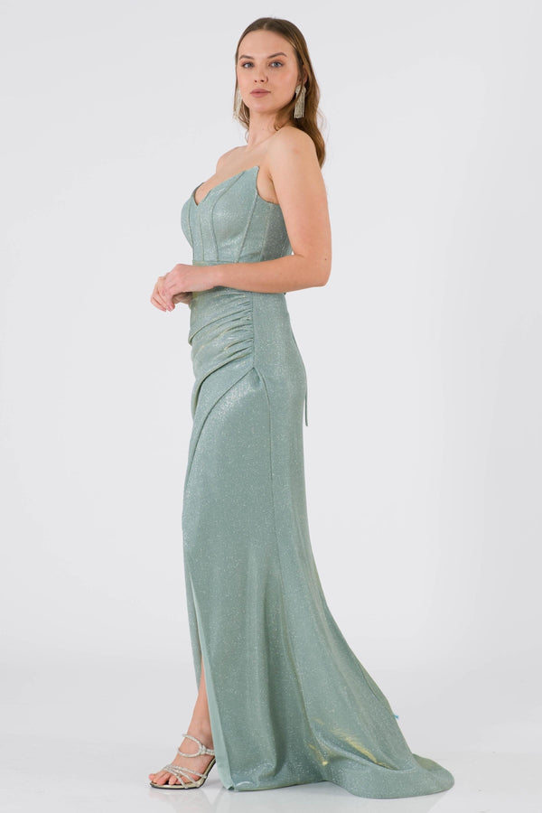 Palencia Mint Evening Dress