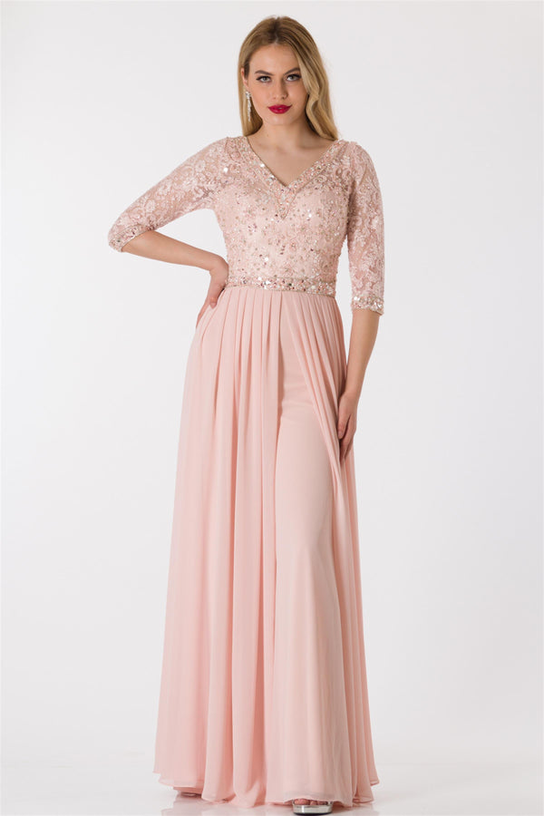 PISA powder evening dress dress