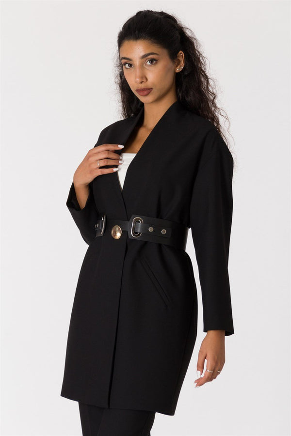 Puale black woman jacket