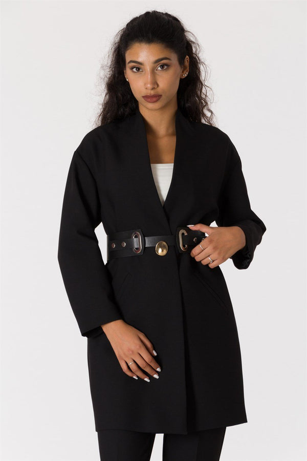 Puale black woman jacket