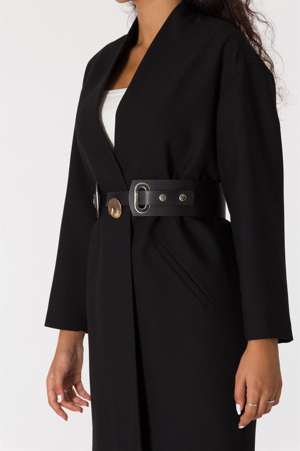 Puale black woman jacket