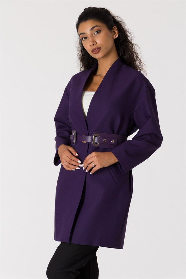 Puale purple woman jacket