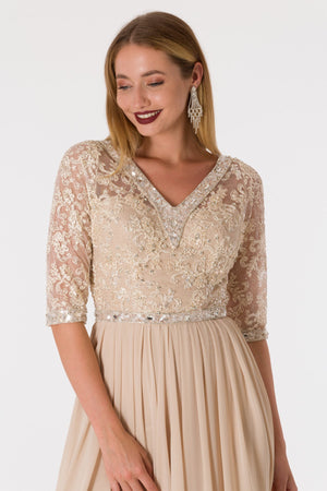 Ria Beige Dress Dress