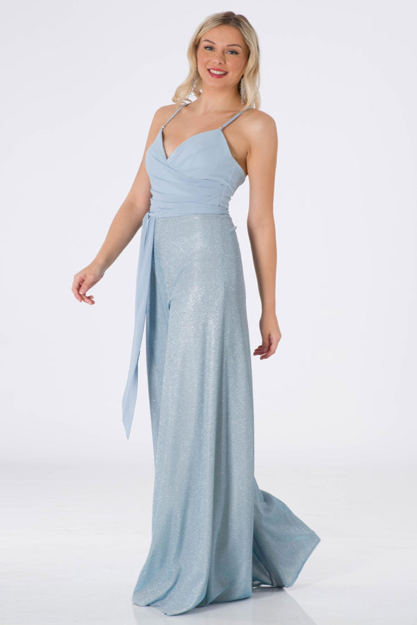 Sestu Blue Evening Dress