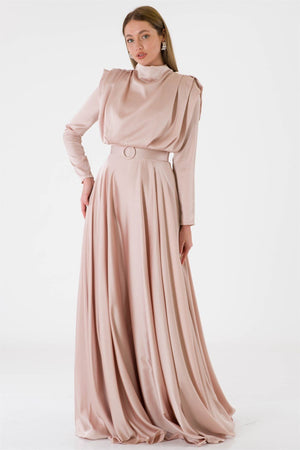 Sisi Beige Evening Dress Dress