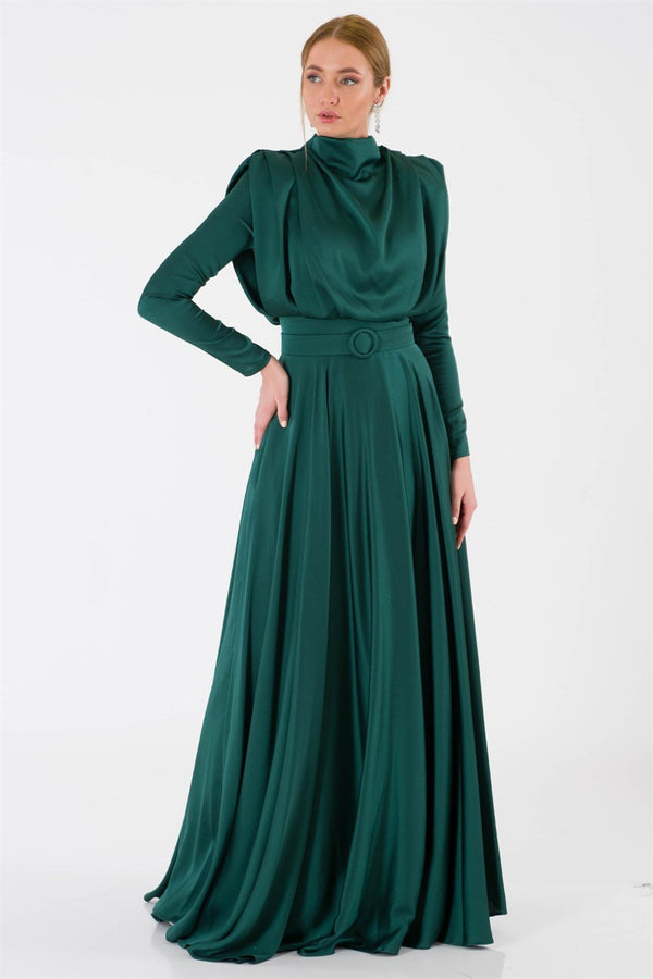 Sisi Emerald Evening Dress