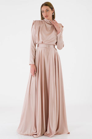 Sisi Beige Evening Dress Dress