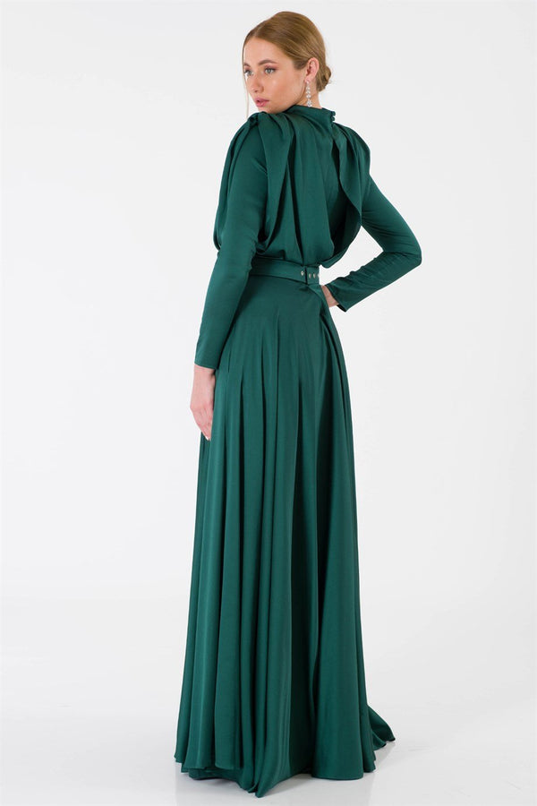 Sisi Emerald Evening Dress