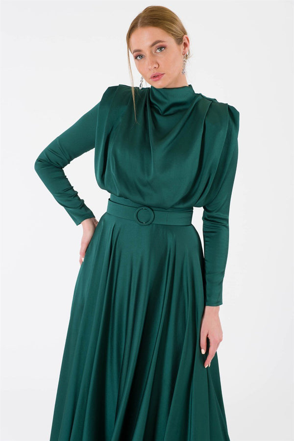 Sisi Emerald Evening Dress