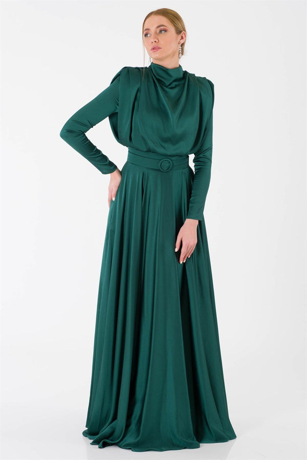 Sisi Emerald Evening Dress