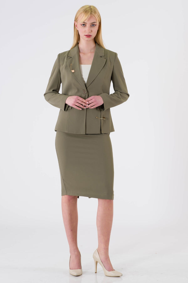 Sopron Khaki Office Set