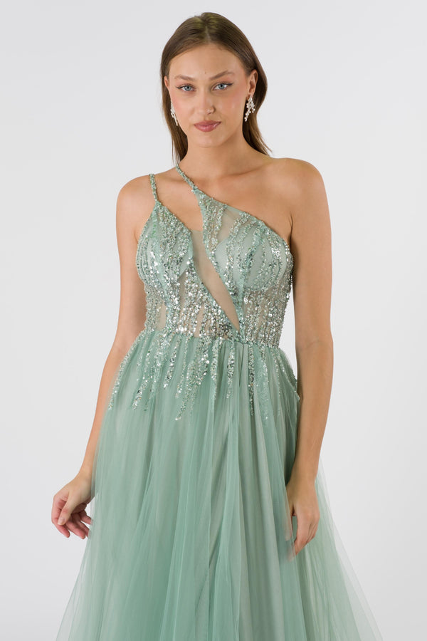 Stella Mint Evening Dress