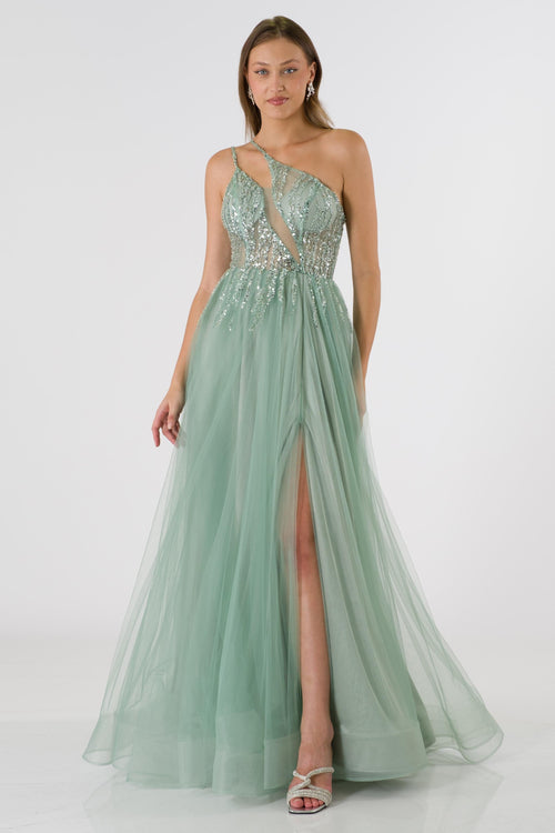 Stella Mint Evening Dress