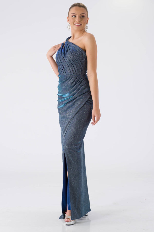 Steps Blue Evening Dress