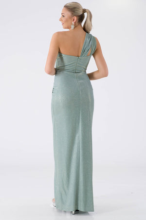 Steps Mint Evening Dress