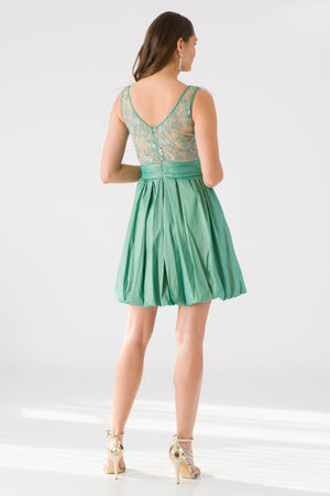 Promotion Mint Evening Dress