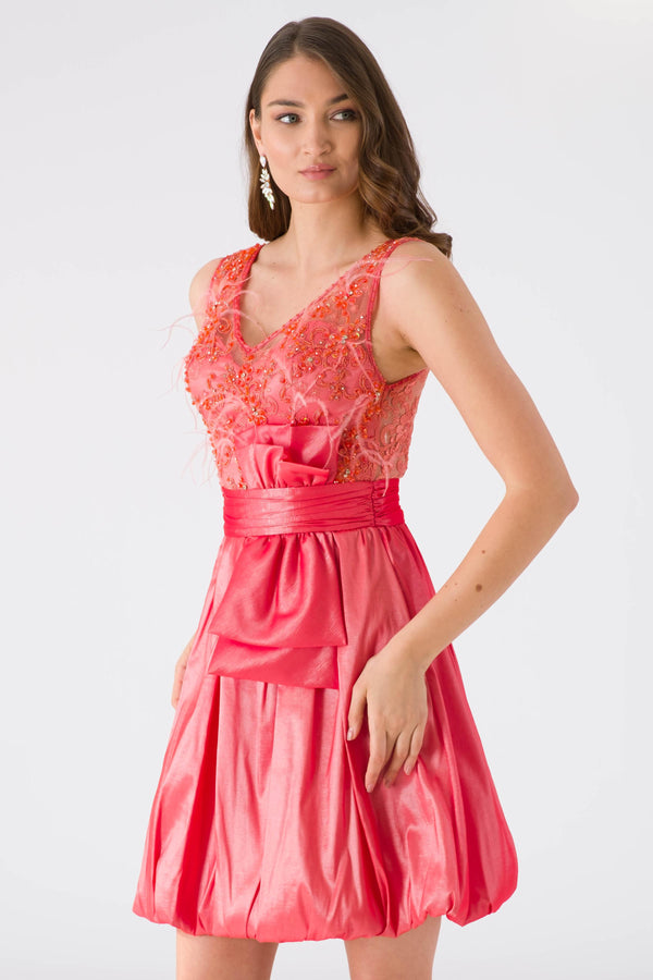 Promotion Coral Dress Dress