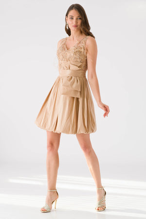 Progress Beige Dress Dress