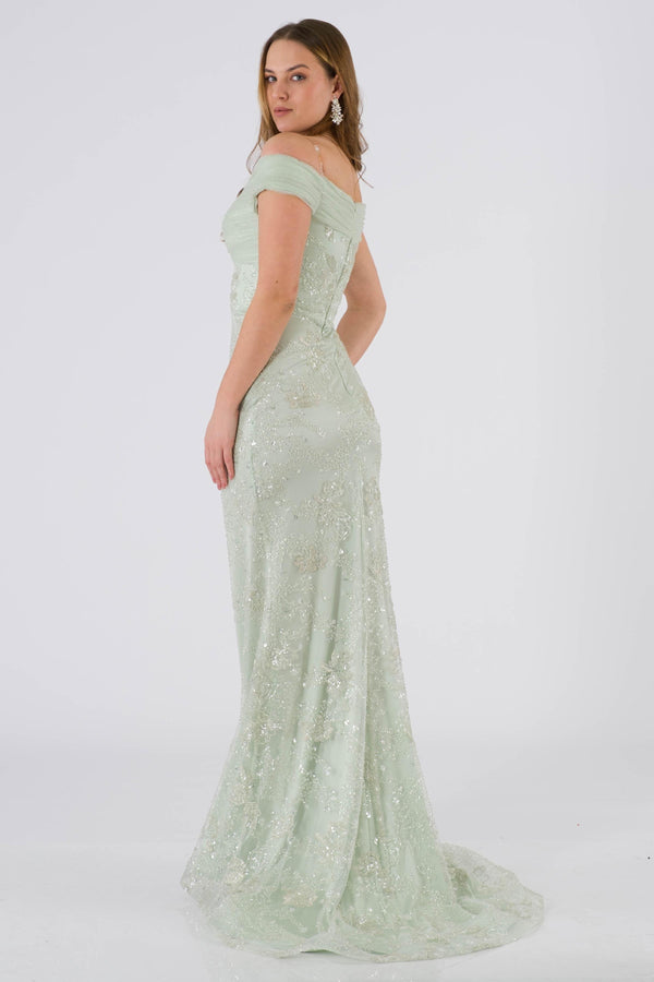 Thurgau Mint Evening Dress